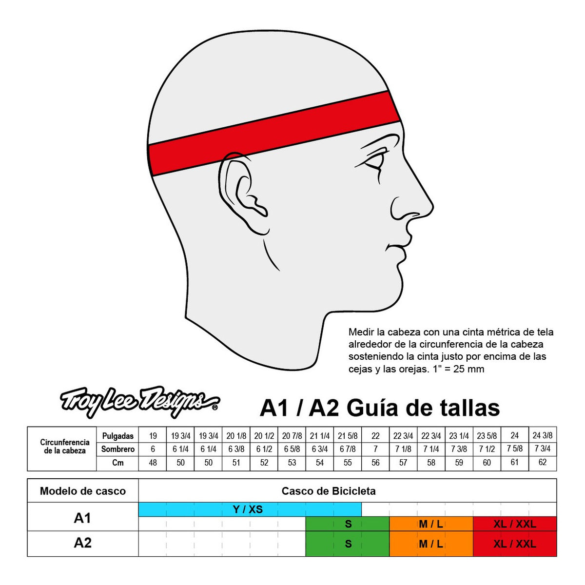 Casco Troy Lee Designs A2 con Mips Decoy Gray